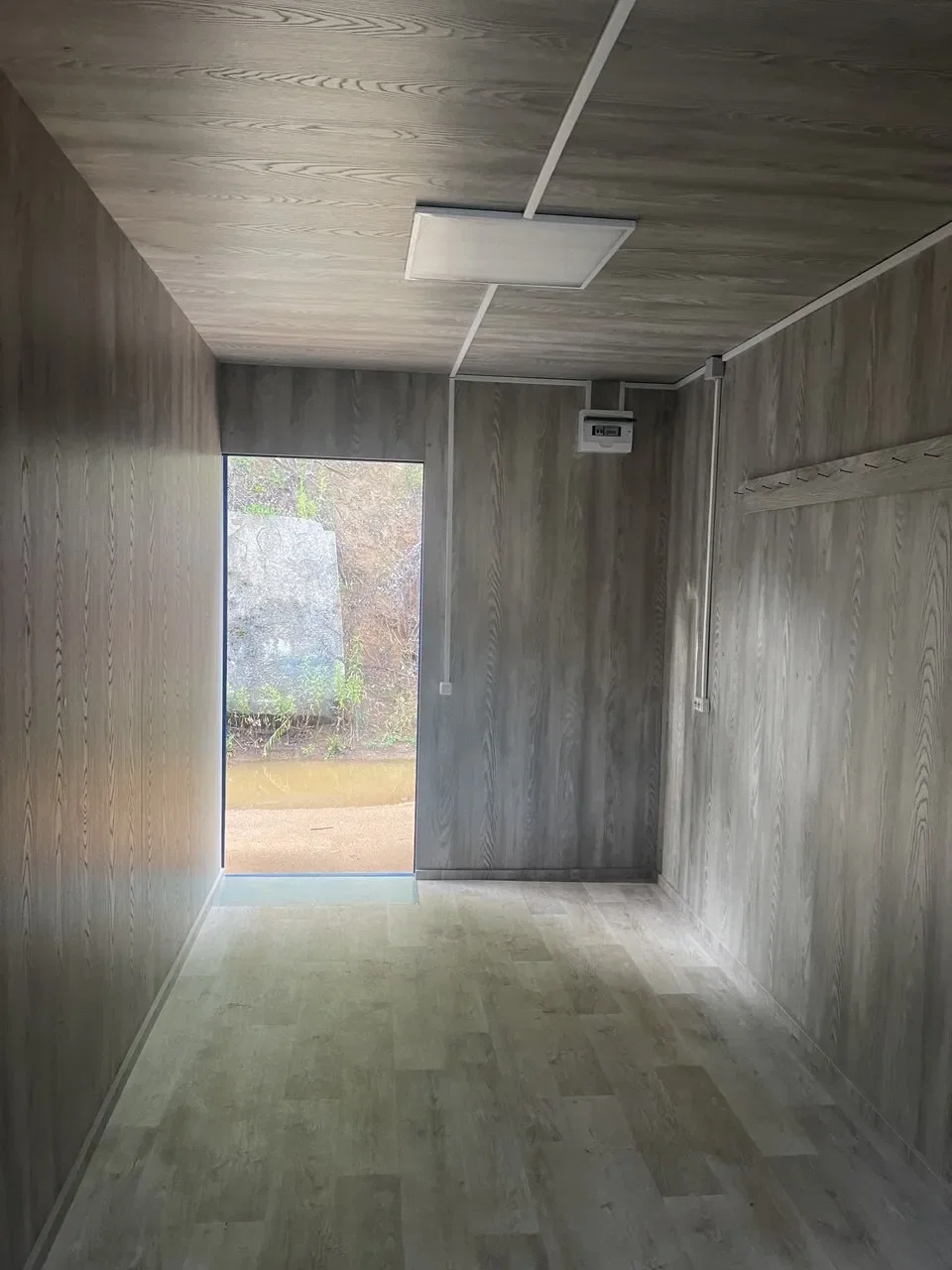 Прорабская бытовка из морского контейнера в Минске (тёплый блок для рабочих). 3